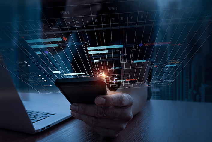 إدارة المشاريع المدعومة بالذكاء الاصطناعي